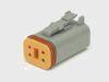 DT06-4S-C015 Plug, Housing Only