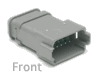 DT04-12PA-E008 Receptacle, Housing Only