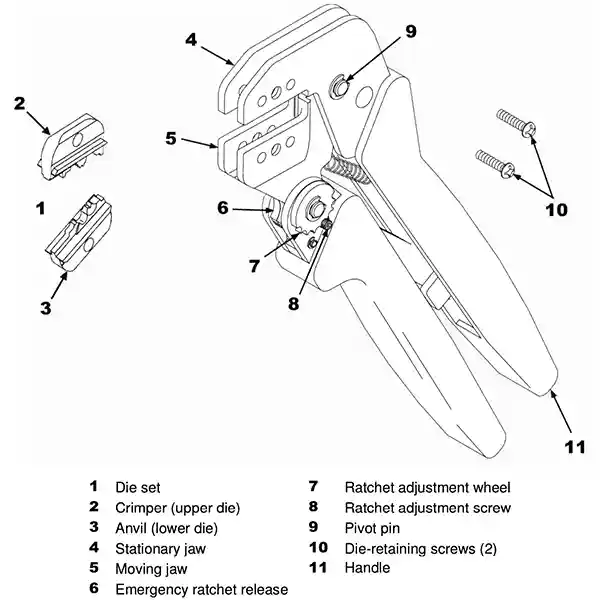 2372208-1 Crimp Tool 2372208-1 Crimp Tool